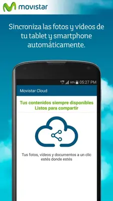 Movistar Cloud android App screenshot 1